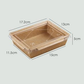 Kraft Paper Square Take-Out Containers