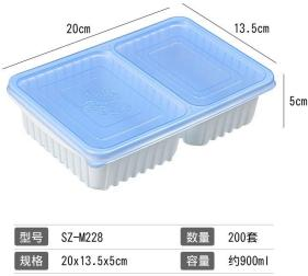 Multipurpose Square Containers for Take-Out/Bento/Salad