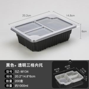 Multipurpose Square Containers for Take-Out/Bento/Salad