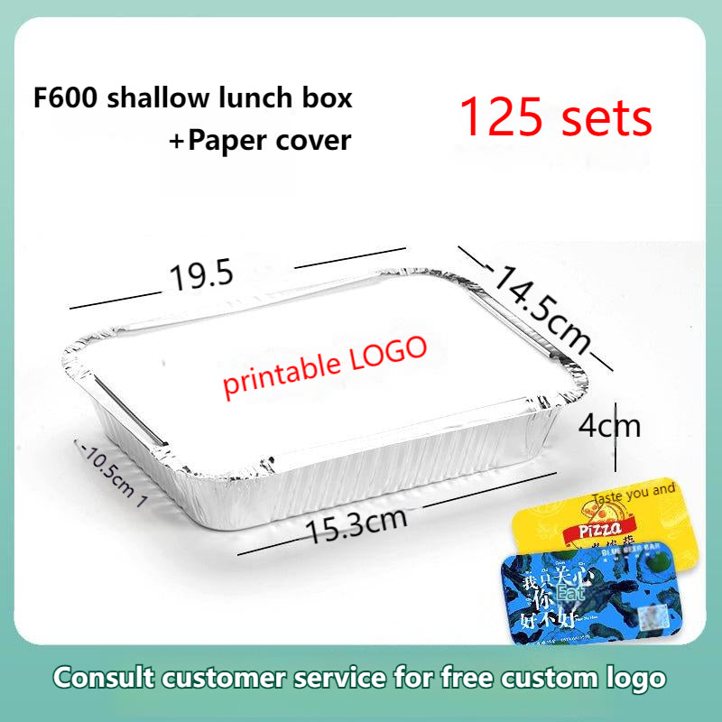 Tin tray barbecue foil plate packing takeaway lunch box