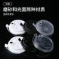 90 caliber milk tea injection cup lid disposable frosted one-piece leak-proof transparent plastic cup lid dedicated for milk tea shops - CokMaster