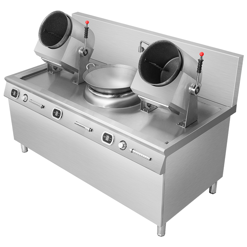 Automatic Automatic cooker large intelligent commercial robot automatic machine for frying cooking pan roller - CokMaster