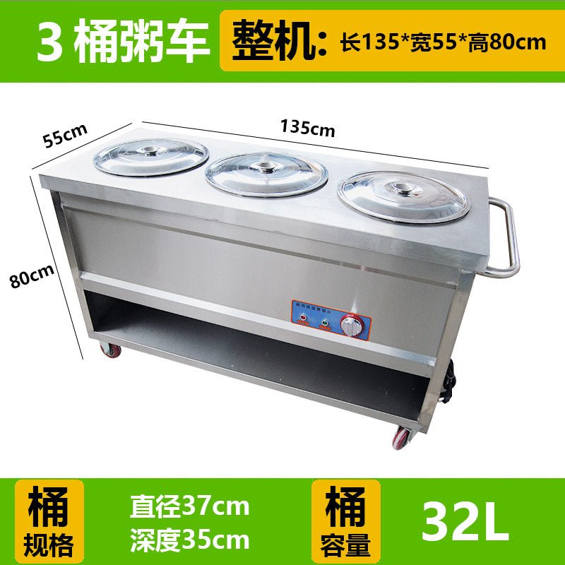 Commercial insulated car tank insulation plate rice selling stage breakfast stall flow heating refrigerator wagon quick bar - CokMaster
