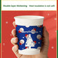 Disposable coffee cup take away hot drink paper cup