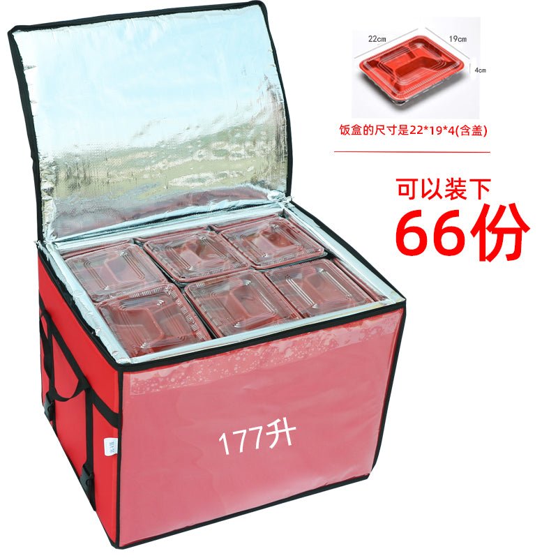 Food delivery box incubator takeaway special steamed stuffed bun Lunch Box fast food oversized foam luggage food refrigerated commercial stall - CokMaster