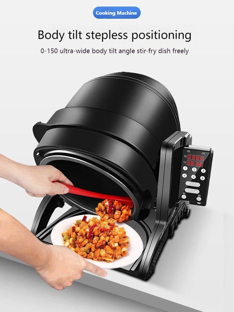 Fully automatic automatic cooker commercial machine for frying intelligent cooking roller dining multi-functional automatic cooker-person - CokMaster