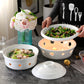 Hotel tableware hot pot candle alcohol insulation heating fish dish round plum blossom stove ceramic hot dishes plate household open stove - CokMaster