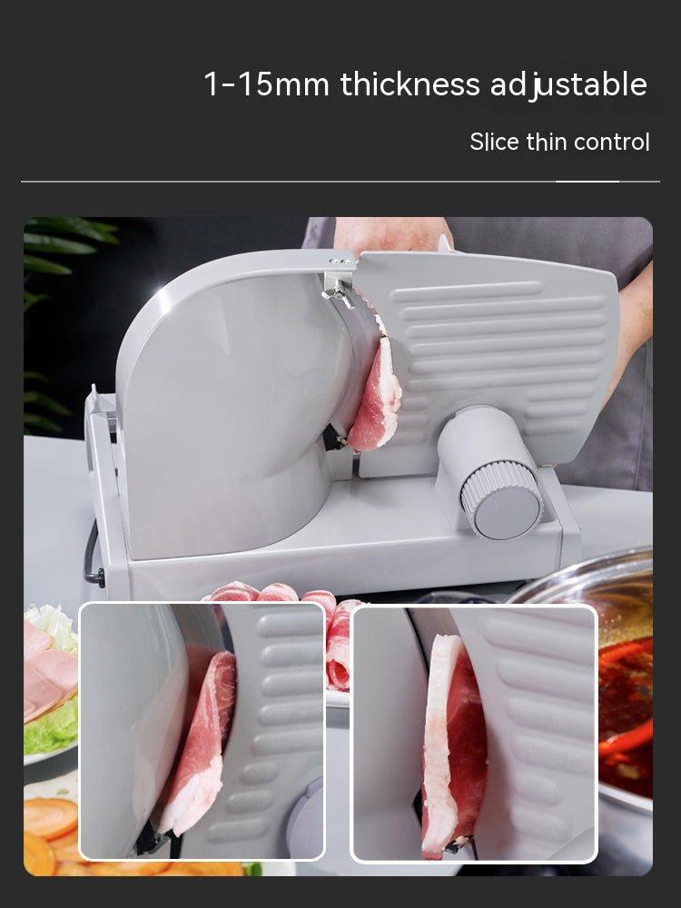 Mutton roll slicing cut Machine household electric slicer beef slices meat slicer small frozen meat slicing meat slicer - CokMaster