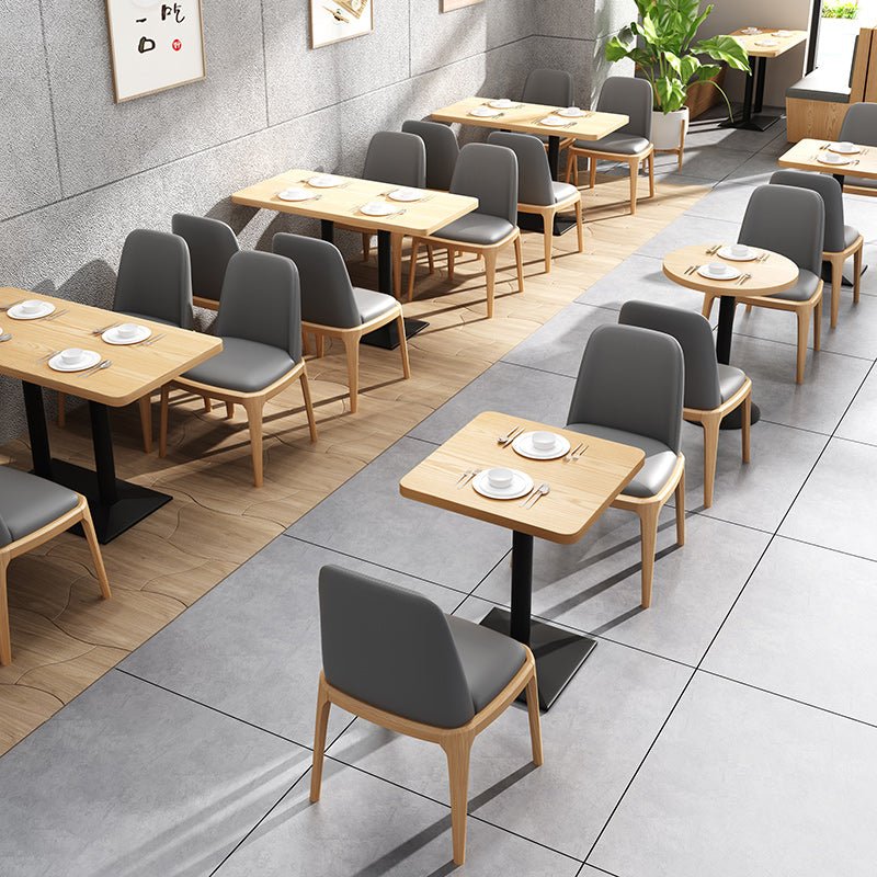 Noodle restaurant dining dessert restaurant Table 4 people 2 commercial coffee creamer tea house Western restaurant dining-table chair combination - CokMaster
