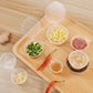 Sauce container disposable to-go box sealed seasoning Box takeaway one-piece sushi with lid salad dressing 50ml sauce cup - CokMaster